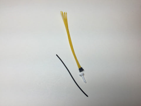 MAD-Dist- Black Cap Yellow Wire 8 Cylinder