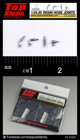 TD23200-1/24-20 (0.8mm) resin hose joints