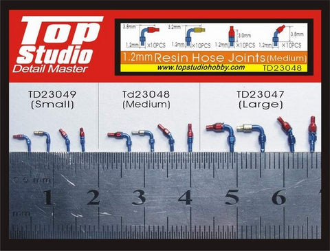 TD23048-1.2mm Resin Hose Joints (Medium)