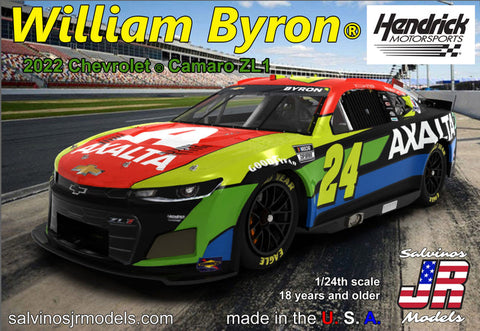 Salvino's Hendrick Motorsports 2022 Chevrolet ® Camaro William Byron primary Pre-Order