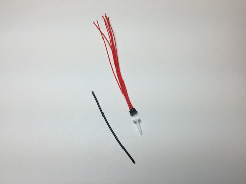 MAD-Dist- Black Cap Red Wire 8 Cylinder