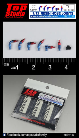 TD23187-1/12( 1.6mm) resin hose joints